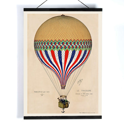 Black Pine magnetic wood frame with two sleek wooden bars and a simple rope for hanging, displaying a poster on a wall in a modern, elegant setting, scene picture showing a poster in the frame