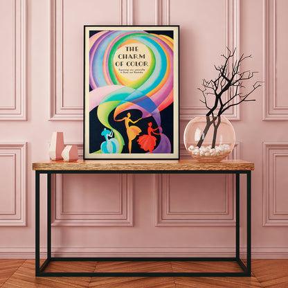 , framed and displayed in home decor