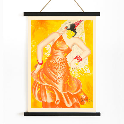 , with wooden magnetic frame on white background