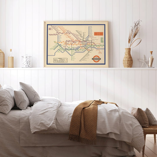 , framed and displayed in home decor