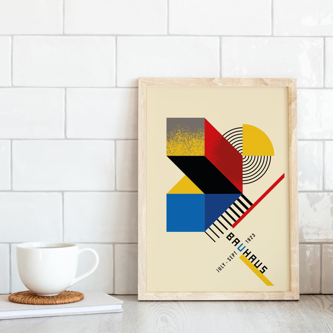 , framed and displayed in home decor