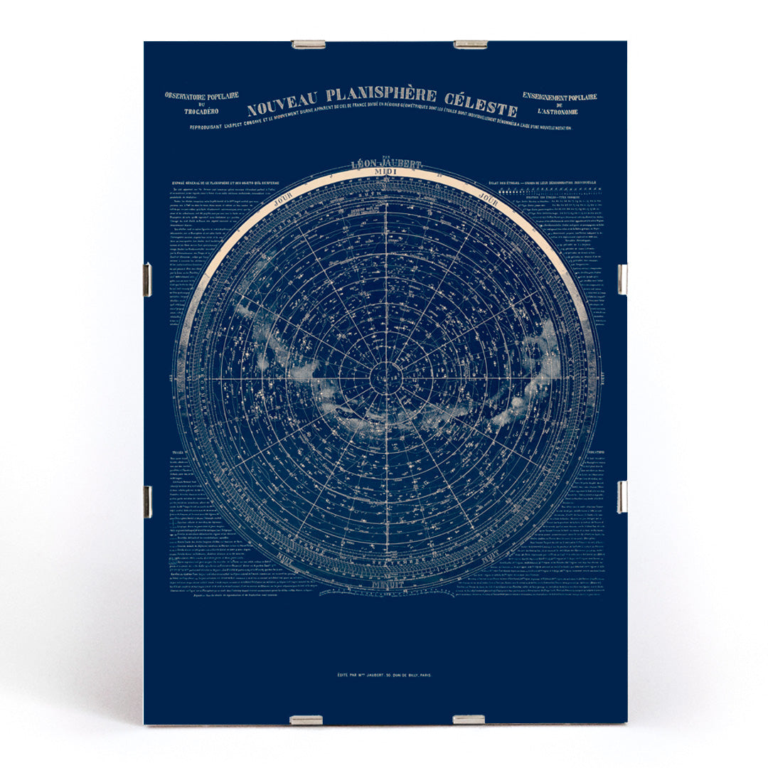 , framed and displayed in modern living room decor