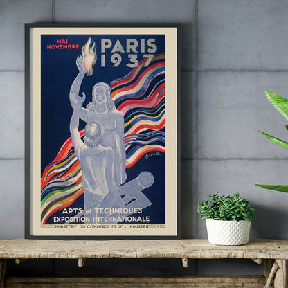 , framed and displayed in home decor