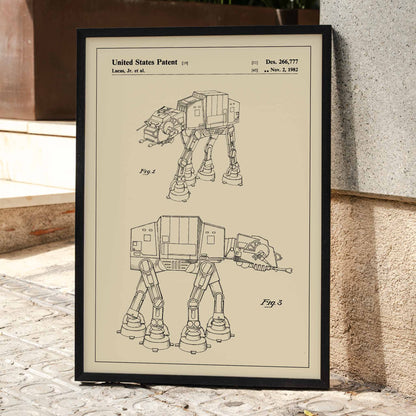 , framed and displayed in home decor