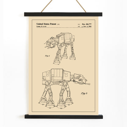 , with wooden magnetic frame on white background