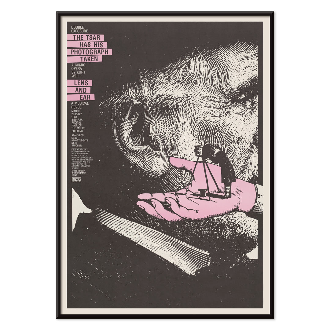 , with black aluminium frame on white background